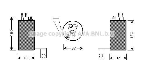 AVA QUALITY COOLING džiovintuvas, oro kondicionierius CRD084